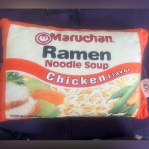 Ramen Noodle Soup pillow!